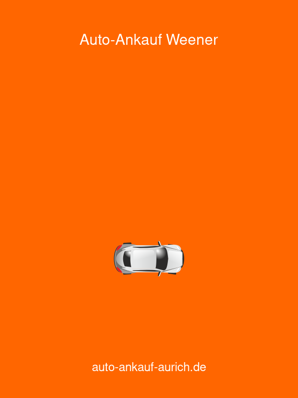 Auto-Ankauf Weener