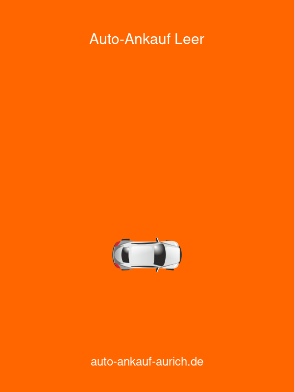 Auto-Ankauf Leer